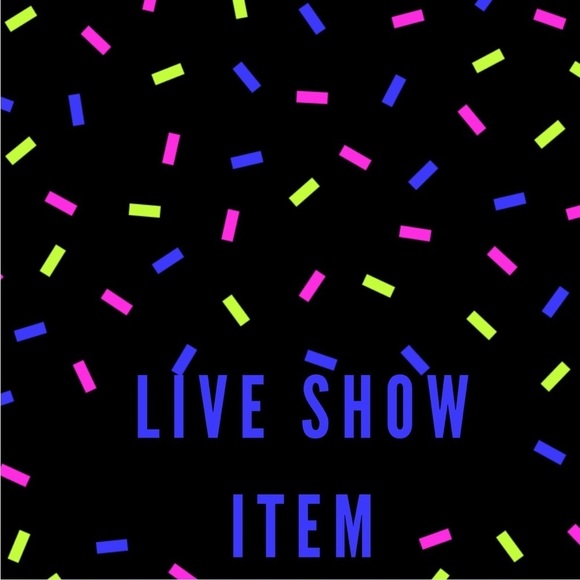 Accessories - This listing is for a live show item